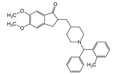 5,6-Dimethoxy-2-((1-(phenyl(o-tolyl)methyl)piperid PA 04 0391021