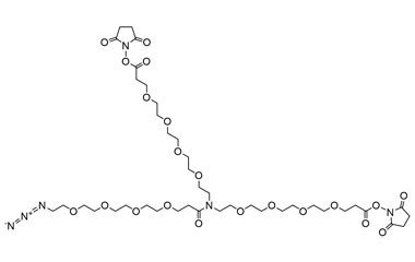 Bis(2,5-dioxopyrrolidin-1-yl) 16-(1-azido-3,6,9,12 PA 27 0033044