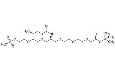 tert-butyl (S)-11-((2-(2-((methylsulfonyl)oxy)etho PA 27 0033217