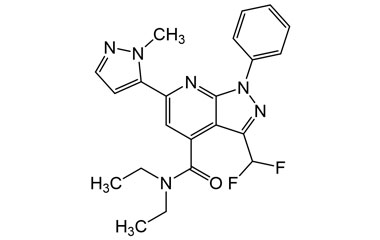 3-(Difluoromethyl)-N,N-diethyl-6-(1-methyl-1H-pyra PA 27 0033772