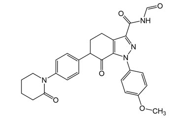 N-Formyl-1-(4-methoxyphenyl)-7-oxo-6-(4-(2-oxopipe PA 28 0111091